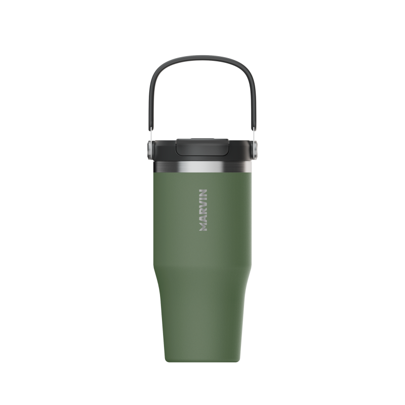 LOTE TERMO MARVIN THE ICED 700 ML. CADET // Incluye base de silicona