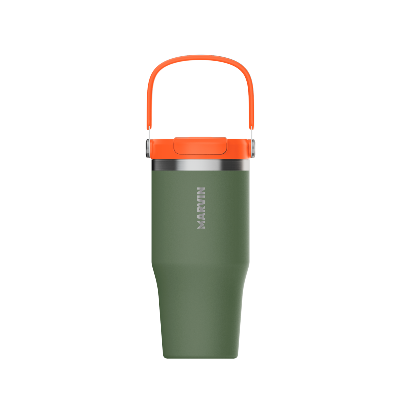 LOTE TERMO MARVIN THE ICED 700 ML. CADET // Incluye base de silicona