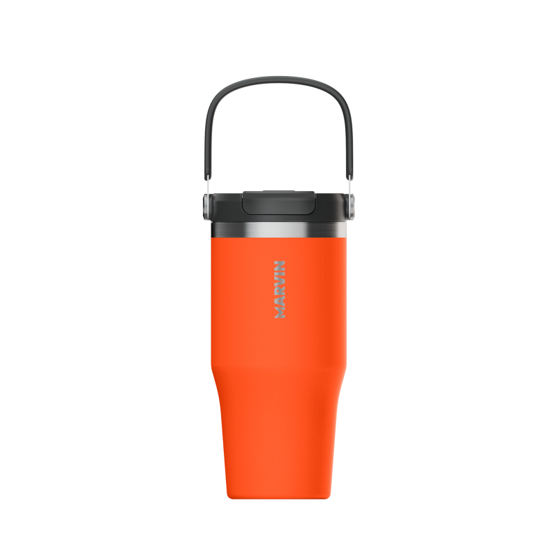 LOTE TERMO MARVIN THE ICED 700 ML. MARVIN VIBES // Incluye base de silicona