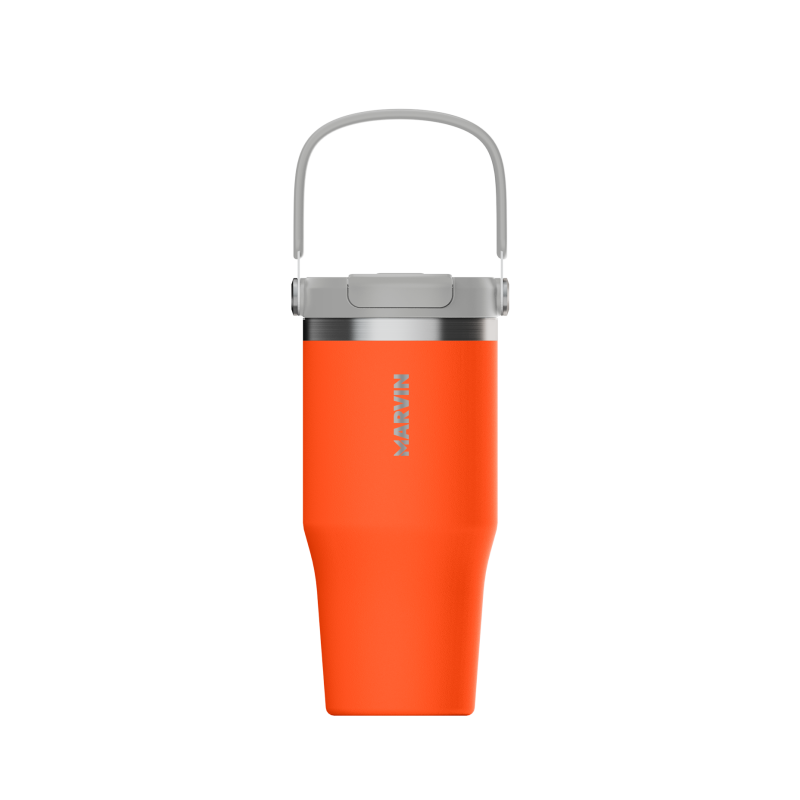 LOTE TERMO MARVIN THE ICED 700 ML. MARVIN VIBES // Incluye base de silicona