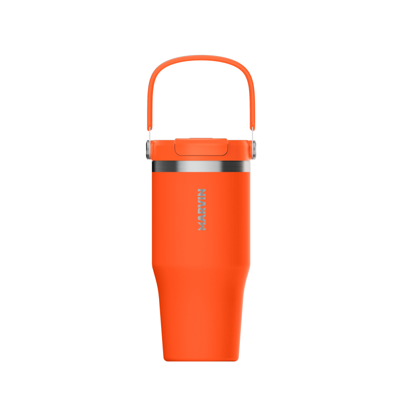 LOTE TERMO MARVIN THE ICED 700 ML. MARVIN VIBES // Incluye base de silicona