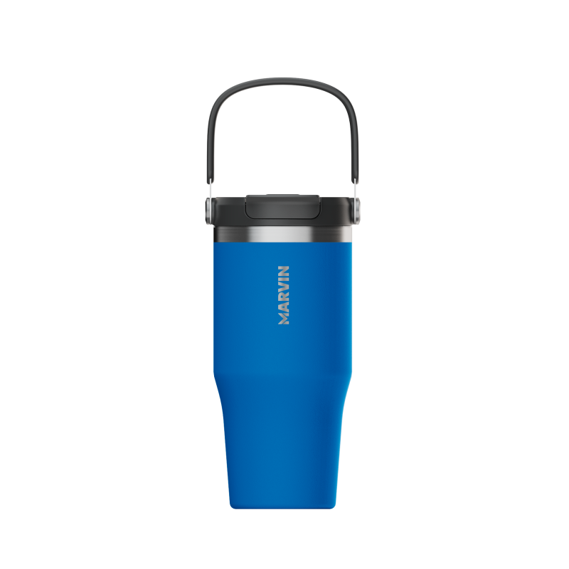 LOTE TERMO MARVIN THE ICED 700 ML. DEEP DIVE // Incluye base de silicona