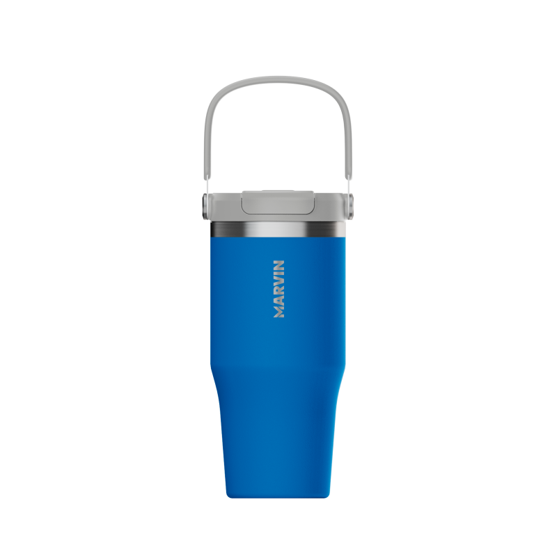 LOTE TERMO MARVIN THE ICED 700 ML. DEEP DIVE // Incluye base de silicona