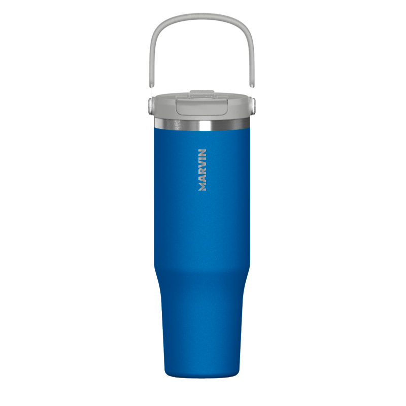 LOTE TERMO MARVIN THE ICED 1200 ML. DEEP DIVE // Incluye base de silicona