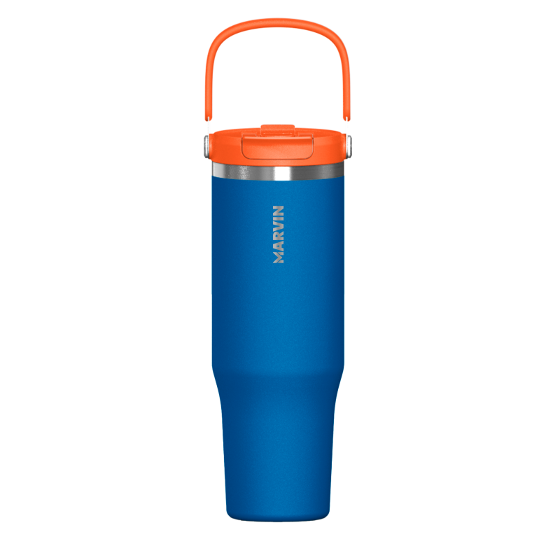 LOTE TERMO MARVIN THE ICED 1200 ML. DEEP DIVE // Incluye base de silicona