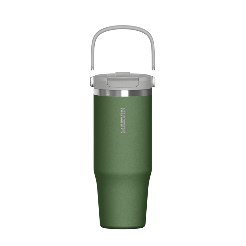 LOTE TERMO MARVIN THE ICED 1000 ML. CADET // Incluye base de silicona