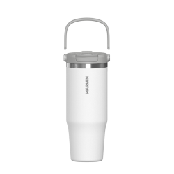 LOTE TERMO MARVIN THE ICED 1000 ML. GOOD WHITE // Incluye base de silicona