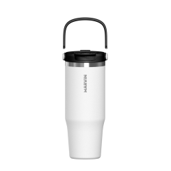 LOTE TERMO MARVIN THE ICED 1000 ML. GOOD WHITE // Incluye base de silicona