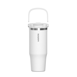 LOTE TERMO MARVIN THE ICED 1000 ML. GOOD WHITE // Incluye base de silicona