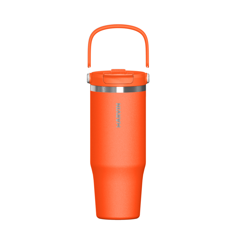 LOTE TERMO MARVIN THE ICED 1000 ML. MARVIN VIBES // Incluye base de silicona