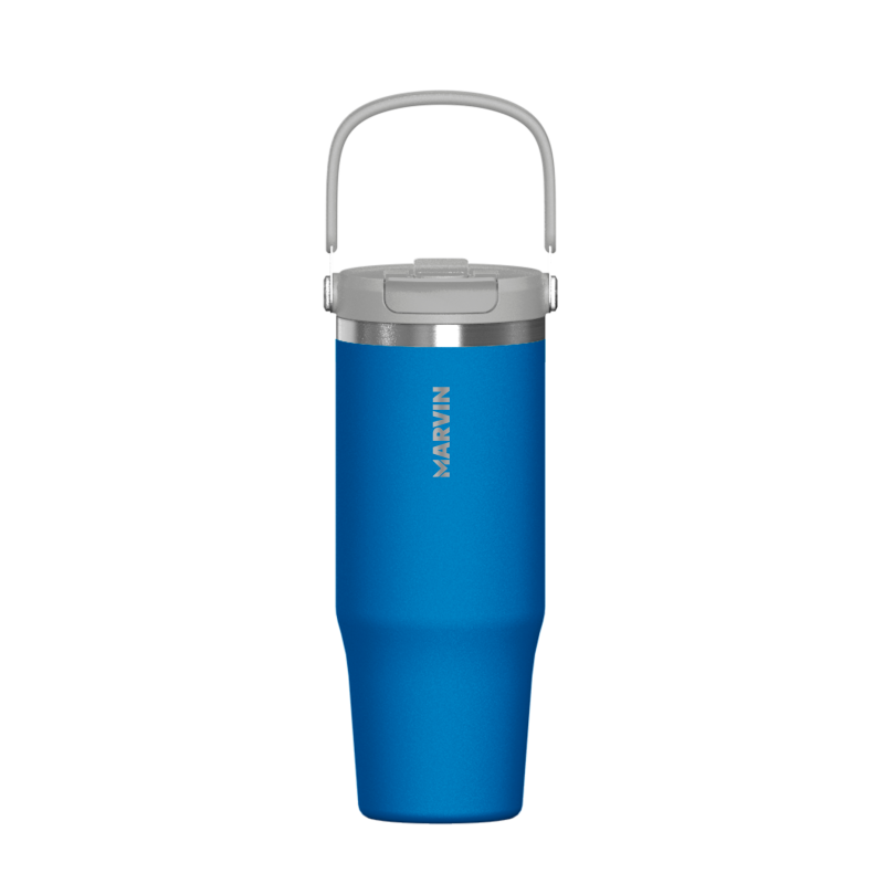 LOTE TERMO MARVIN THE ICED 1000 ML. DEEP DIVE // Incluye base de silicona