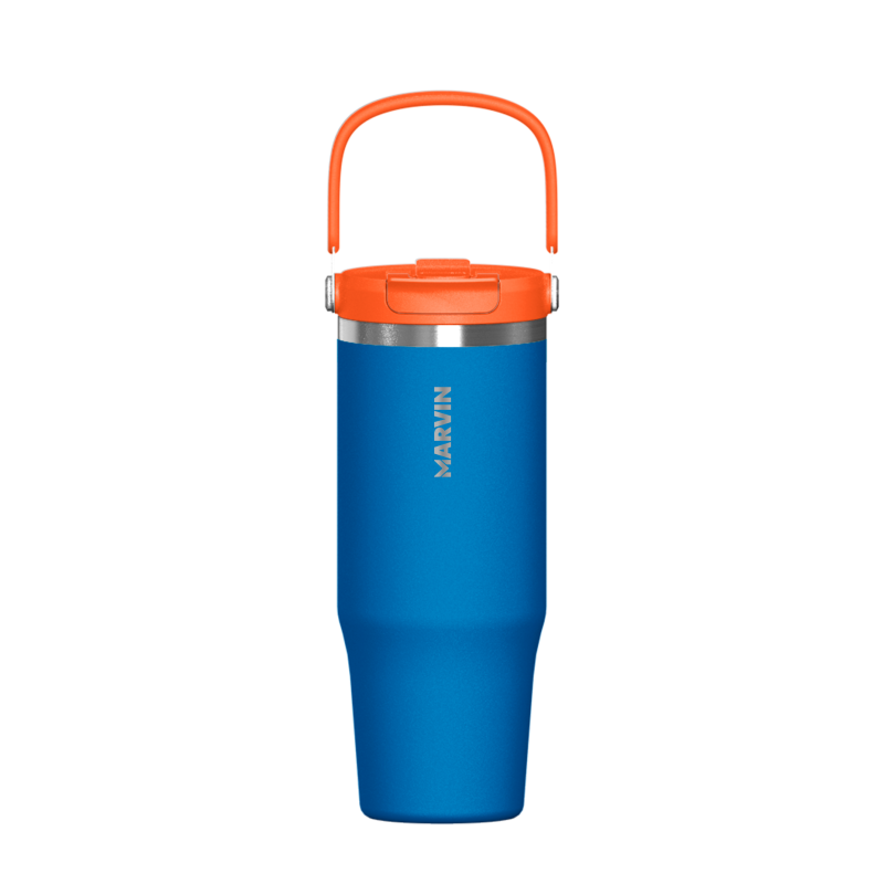 LOTE TERMO MARVIN THE ICED 1000 ML. DEEP DIVE // Incluye base de silicona