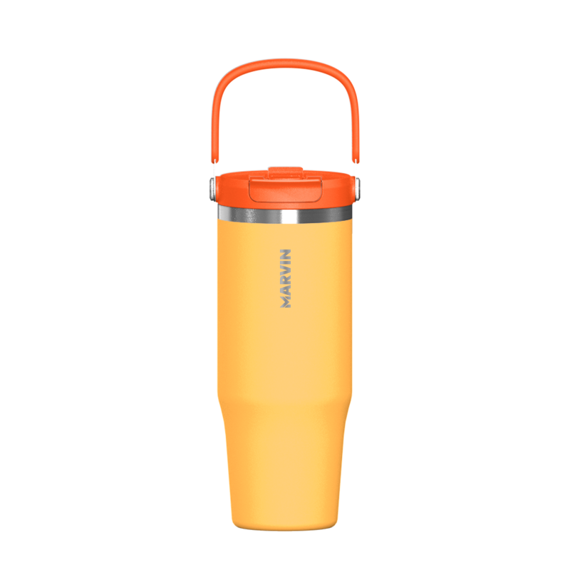 LOTE TERMO MARVIN THE ICED 1000 ML. VAINILLA SOUR // Incluye base de silicona