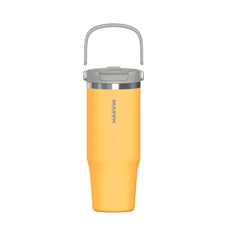 LOTE TERMO MARVIN THE ICED 1000 ML. VAINILLA SOUR // Incluye base de silicona