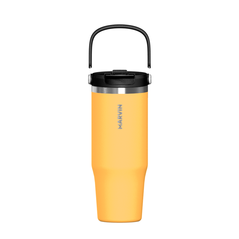 LOTE TERMO MARVIN THE ICED 1000 ML. VAINILLA SOUR // Incluye base de silicona