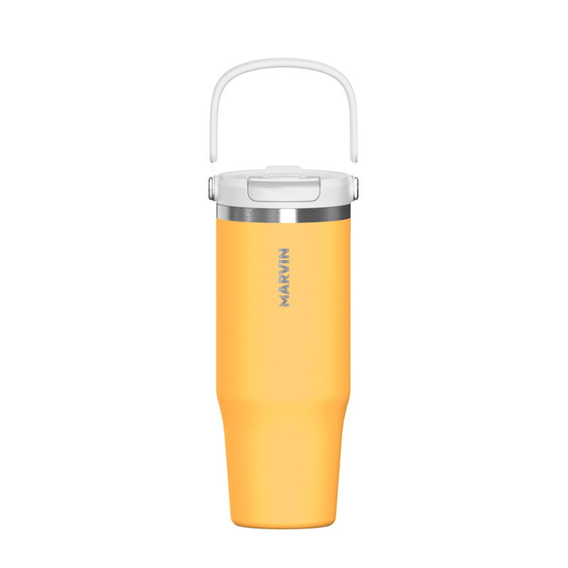 LOTE TERMO MARVIN THE ICED 1000 ML. VAINILLA SOUR // Incluye base de silicona